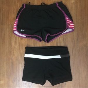 Under Armour Forever 21 Athletic Shorts Bundle